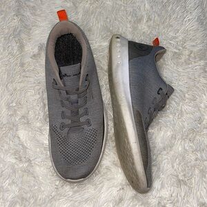 Mens Peter Miller Gray Running Sneakers